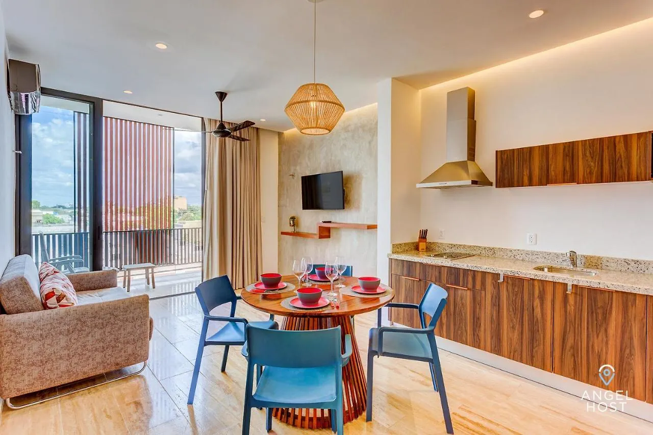 Apartment Chic Condotel With Roof Pool 10-Min Walk To Beach Playa del Carmen Mexico