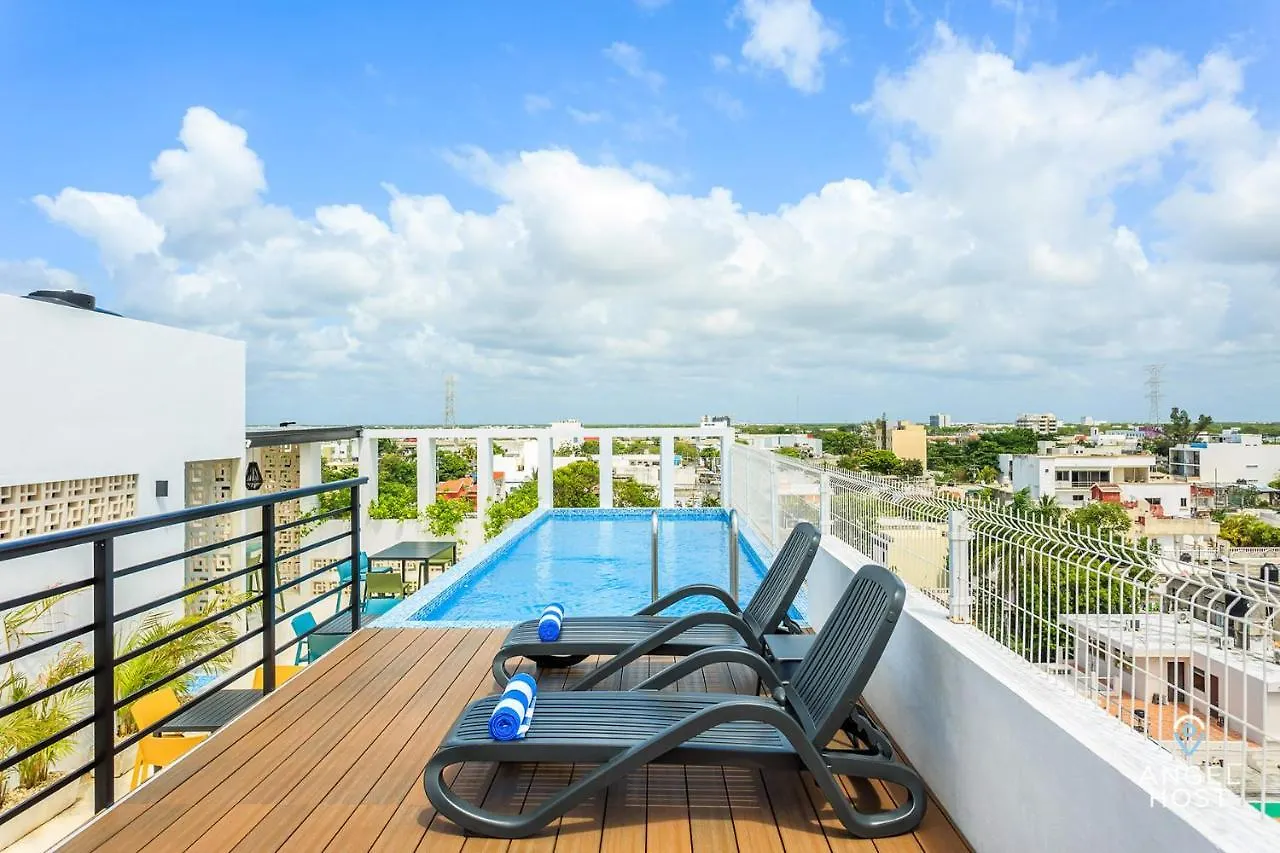 Chic Condotel With Roof Pool 10-Min Walk To Beach Playa del Carmen Mexiko