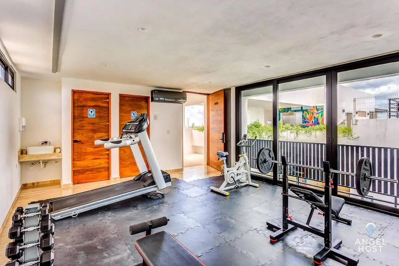 Chic Condotel With Roof Pool 10-Min Walk To Beach Playa del Carmen Lägenhet