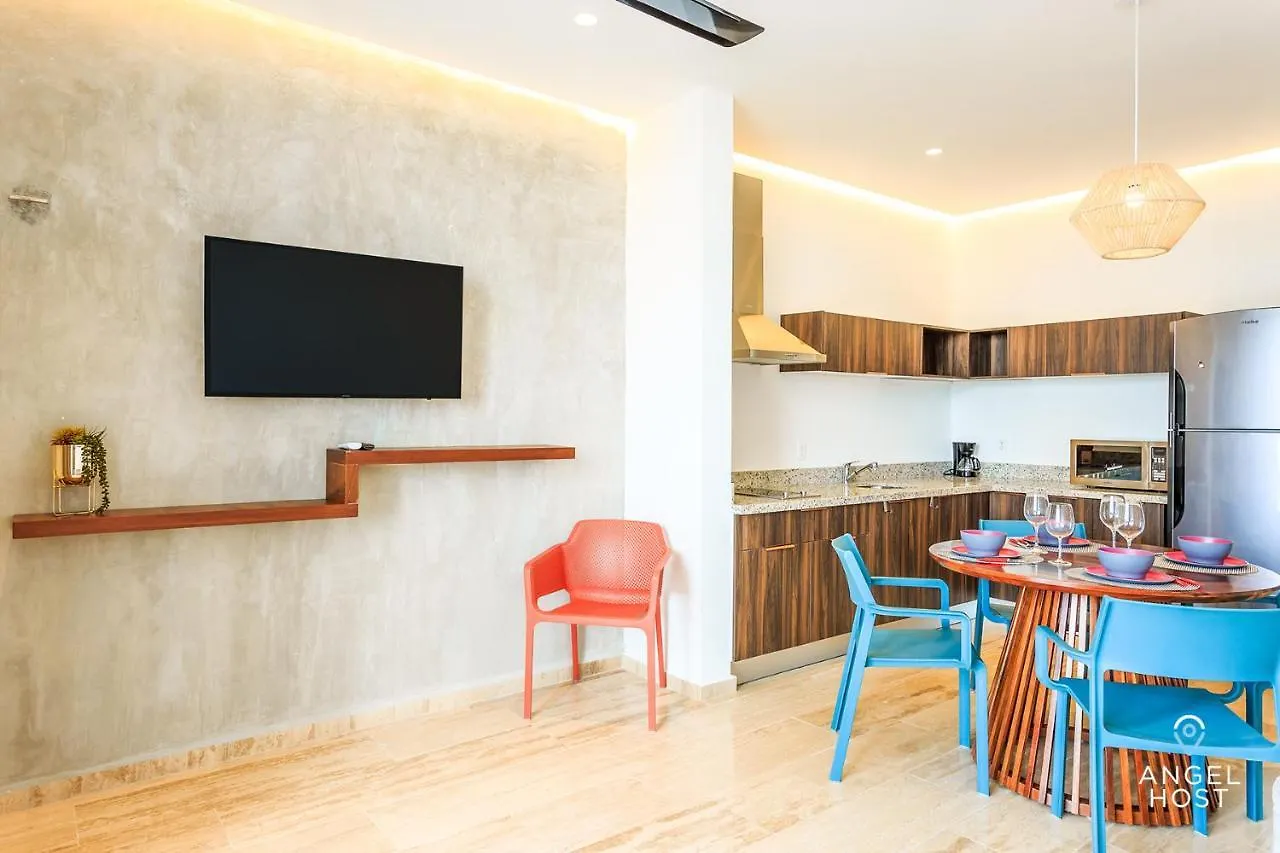 Lägenhet Chic Condotel With Roof Pool 10-Min Walk To Beach Playa del Carmen